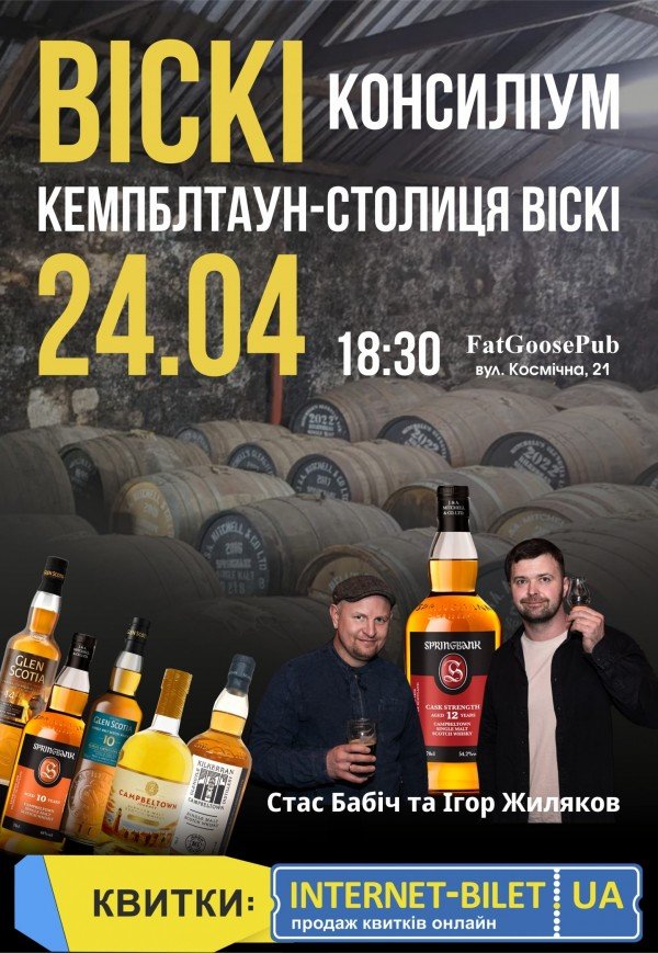 Віскі Консиліум. Кембплтаун - столиця віскі