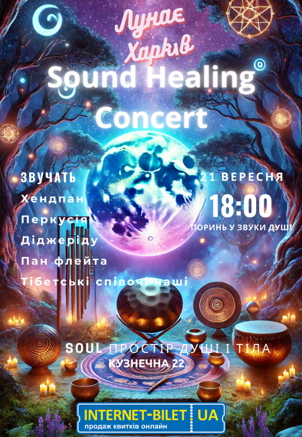 Концерт-медитація «Sound Healing Concert»