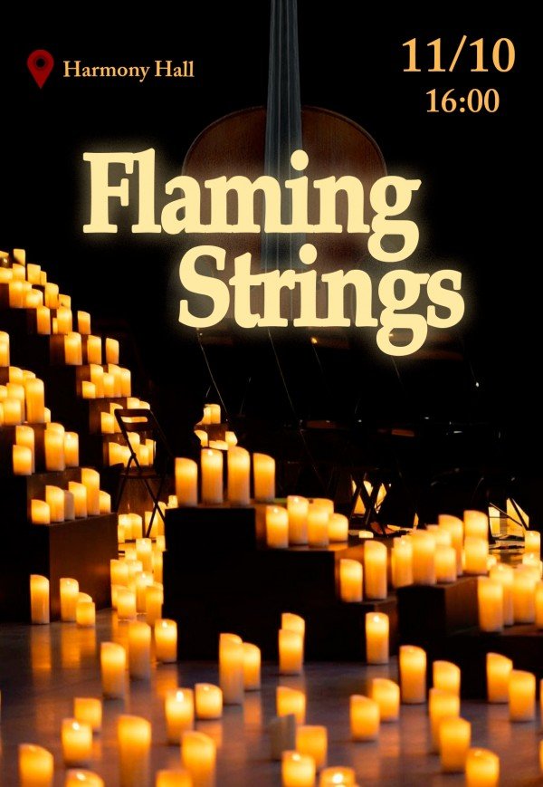 Flaming Strings