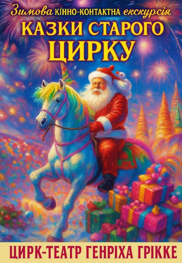 Кінно-контактна екскурсія «Казки Старого цирку»