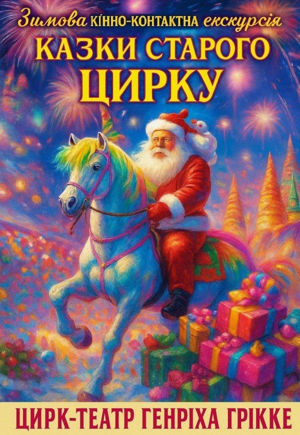 Кінно-контактна екскурсія «Казки Старого цирку»