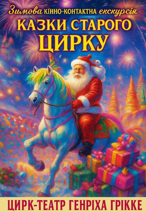 Кінно-контактна екскурсія «Казки Старого цирку»