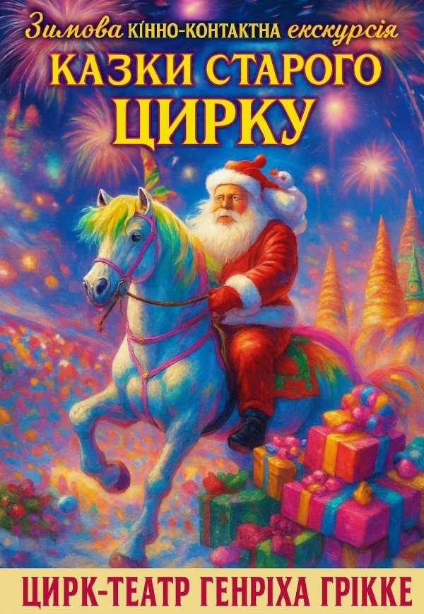 Кінно-контактна екскурсія «Казки Старого цирку»