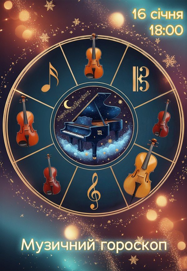 Зимові свята тривають! Вперше в історії - Музичний Гороскоп!