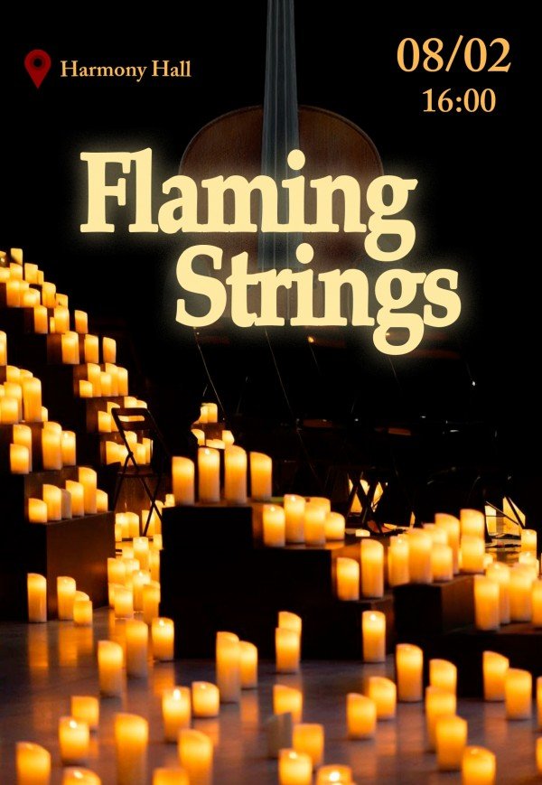 Flaming Strings