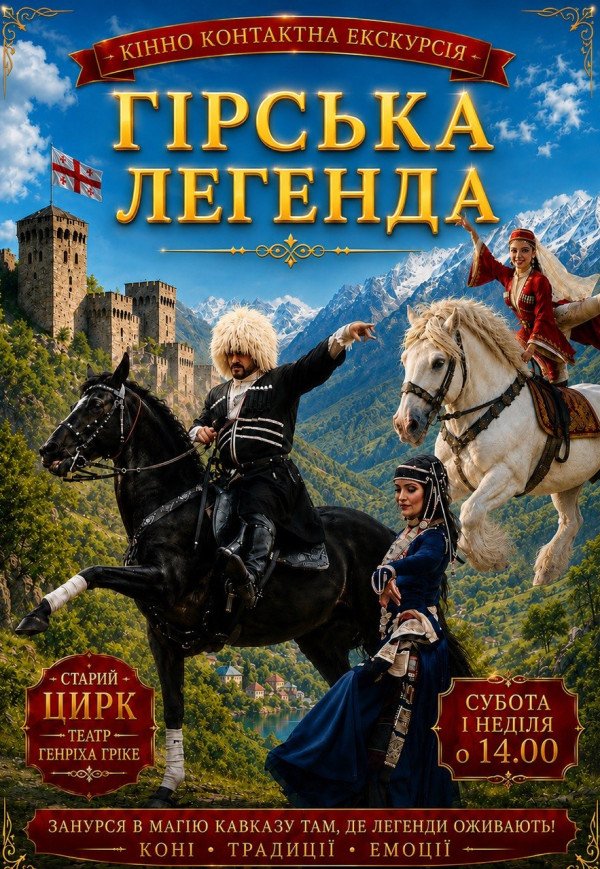 Конно-контактная экскурсия "Горная легенда"