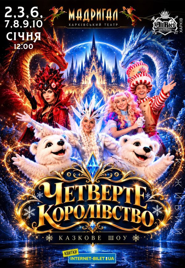 Театр "Мадригал". Вистава "Четверте королівство"