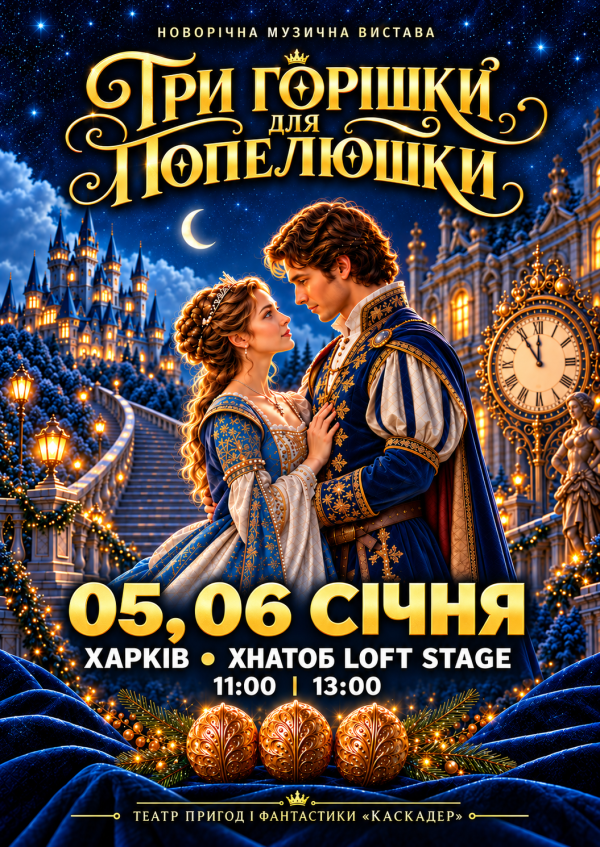 Три горішки для Попелюшки. Харків